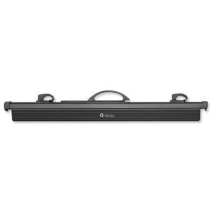 Arnos Hang-A-Plan QuickFile Front Load Binder with Cam Lever Full-length Clamp W650mm A1 Black Ref D200B