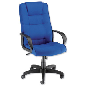 Trexus Intro Managers Armchair Back H720mm W530xD510xH470-570mm Royal Ref 10568-01
