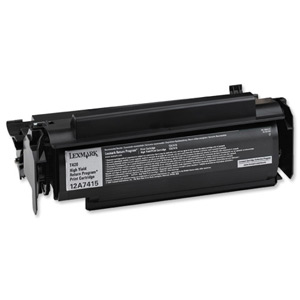 Lexmark Laser Toner Cartridge Return Program Page Life 10000pp Black [for T420] Ref 12A7415