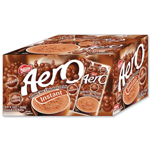 Aero Hot Chocolate Drink Powder 40 Sachets Ref 5219355