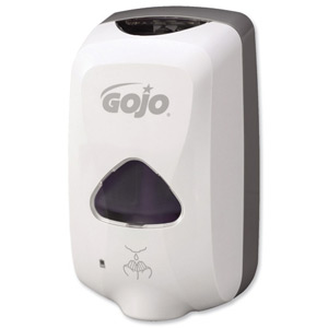 Gojo TFX Foam Soap Dispenser Touch-free with 3 Batteries Size C for 30000 Activations Ref X06240
