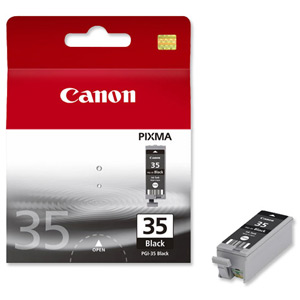 Canon PGI-35 Inkjet Cartridge Page Life 191pp Black Ref 1509B001