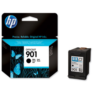Hewlett Packard [HP] No. 901 Inkjet Cartridge Page Life 200pp Black Ref CC653AE