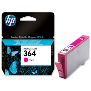 Hewlett Packard [HP] No. 364 Inkjet Cartridge Page Life 300pp Magenta Ref CB319EE