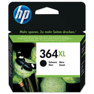 Hewlett Packard [HP] No. 364XL Inkjet Cartridge Page Life 290 photos Photo Black Ref CB322EE