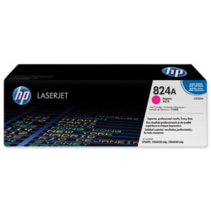 Hewlett Packard [HP] No. 824A Laser Toner Cartridge Page Life 21000pp Magenta Ref CB383A
