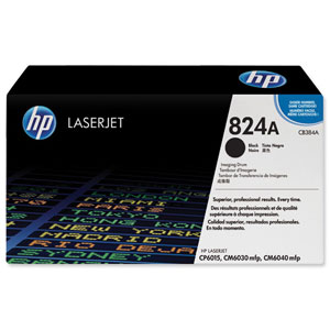 Hewlett Packard [HP] No. 824A Laser Drum Unit Page Life 35000pp Black Ref CB384A Ident: 819E