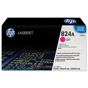 Hewlett Packard [HP] No. 824A Laser Drum Unit Page Life 35000pp Magenta Ref CB387A Ident: 819E