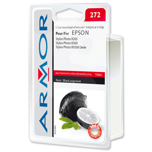 Armor Compatible Ink Cartridge Black [Epson T080140 Equivalent] Ref B12318R1