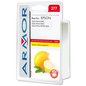 Armor Compatible Ink Cartridge Yellow [Epson T080440 Equivalent] Ref B12323R1