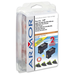 Armor Compatible Inkjet Cartridge Page Yield 1600pp Black [HP No.339 C9504EE Equivalent] Ref B10117R1