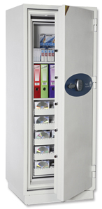 Phoenix Data Commander Safe 2 Hours Fire Protection 228L Capacity 516kg W690xD720xH1770mm Ref 4622