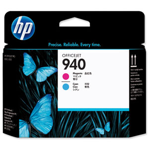 Hewlett Packard [HP] No. 940 Inkjet Printhead Cyan and Magenta Ref C4901A Ident: 813D