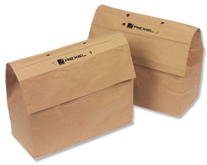 Rexel Recycling Shredder Bags W350xD225xH180mm Ref 2102247 [Pack 20]