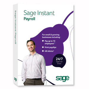 Sage Instant Payroll Software V12 Calculates Payments and Deductions Tracks Holiday Absence Ref 013804R