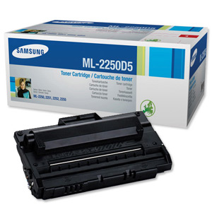 Samsung Laser Toner Cartridge Black Ref ML-2250D5-ELS