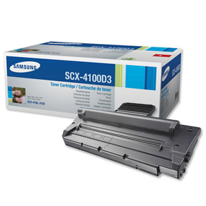 Samsung Fax Toner Cartridge and Drum Unit Page Life 3000pp Black Ref SCX-4100D3/ELS