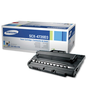 Samsung Fax Toner Cartridge and Drum Unit Page Life 3000pp Black Ref SCX-4720D3/ELS