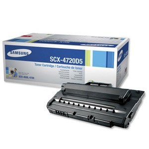 Samsung Fax Toner Cartridge and Drum Unit High Capacity Black Ref SCX-4720D5-ELS