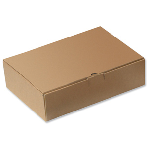 Kraft Mailing Box W305xD215xH80mm Brown [Pack 20]