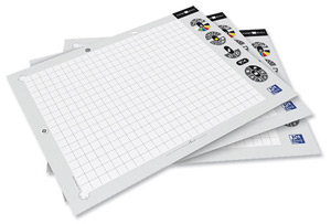 Oxford Papershow Refill Notepad for Digital Writing Kit 48 Sheets A4 Plus Ref 10100
