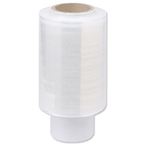 Stretch Packaging Film Wrap Refill Rolls 100mmx150m Clear [Pack 10]