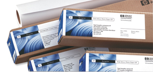 Hewlett Packard [HP] Universal Heavyweight Paper Roll 120gsm 610mm x 30.5m White Ref Q1412A