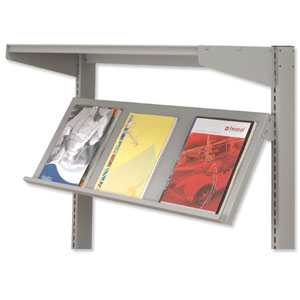 Trexus Plus Display Shelf for Technic Shelving W900xD350mm Silver