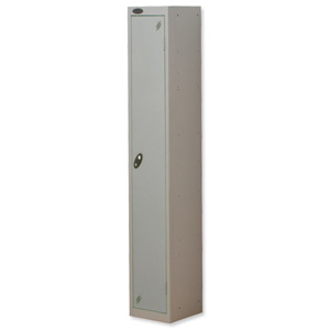 Trexus Plus 1 Door Locker Nest of 1 ACTIVECOAT W305xD305xH1780mm Silver Ref 862663