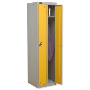 Trexus Twin Locker W460xD460xH1780 Silver Yellow