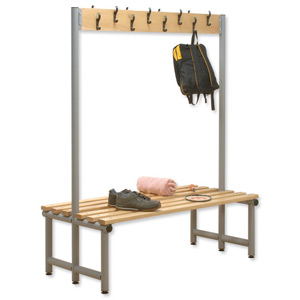 Trexus Double Sided Bench with Hooks 1500x720mm Ref 866142