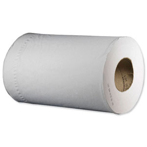Lotus Reflex Mini Wiper Roll 2-Ply 200 Sheets on 70m Roll White Ref 5788430 [Pack 9]