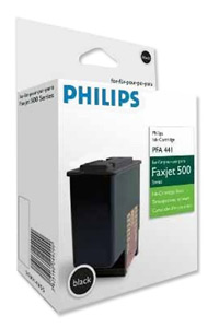 Philips Fax Inkjet Cartridge Page Life 500pp Black Ref PFA441