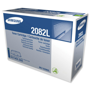 Samsung Laser Toner Cartridge High Yield Page Life 10000pp Black Ref MLT-D2082L/ELS Ident: 833S