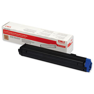 OKI Laser Toner Cartridge Page Life 3500pp Black Ref 43979102