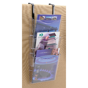 Brochure Files Portrait 3 x A4 Pockets Clear [Pack 3]
