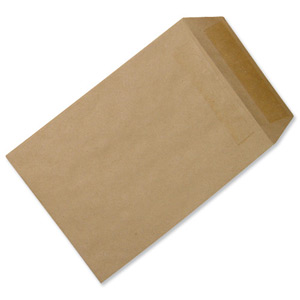 5 Star Envelopes Mediumweight Pocket Press Seal 90gsm Manilla 254x178mm [Pack 500]