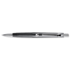 5 Star Mechanical Pencil with Rubberised Grip and Cushion Tip 0.5mm Lead [Pack 12]