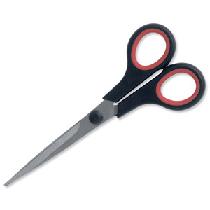 5 Star Scissors with Rubber Handles 160mm Ref 909280