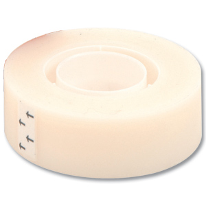 5 Star Matt Tape Roll Invisible Write-on Type-on 19mm x 33m [Pack 8]