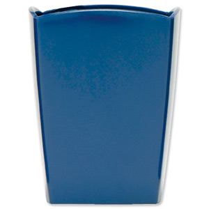 5 Star Pencil Pot W74xD74xH105mm Cobalt Blue
