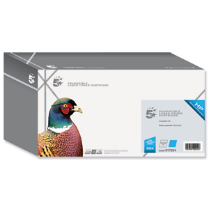 5 Star Compatible Laser Toner Cartridge Page Life 12000pp Cyan [HP No. 645A C9731A Alternative]