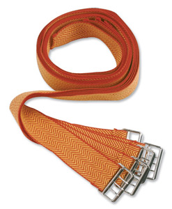 Deed Straps with Buckle to Secure Bulky Documents 33x900mm Ref strapssp/red/y36 [Pack 6]