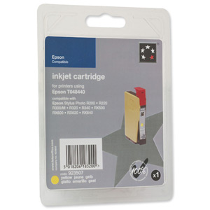 5 Star Compatible Inkjet Cartridge Page Life 400pp Yellow [Epson T048440 Equivalent]