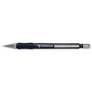 5 Star Mechanical Pencil with Rubberised Grip and Cushion Tip 0.5mm Lead