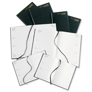 5 Star 2011-2012 Academic Diary Fully-bound August-August Week to View A4 Black