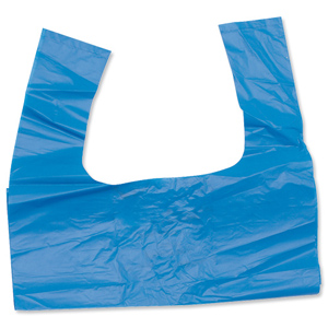 Bag Tie Handle 100 Litre Capacity Blue [Box 200]