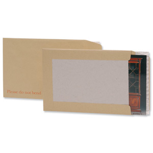 5 Star Envelopes Board-backed Peel and Seal 115gsm C3 Manilla [Pack 50]