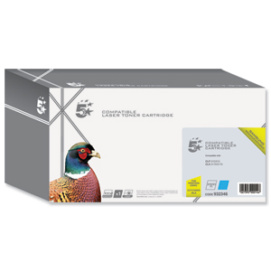 5 Star Compatible Toner Cartridge Page Life 1000pp Cyan [Samsung CLT-C4092S Alternative] Ident: 832A