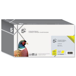 5 Star Compatible Toner Cartridge Page Life 1000pp Yellow [Samsung CLT-Y4092S Alternative]